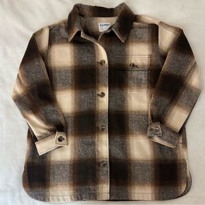 Old Navy - Women’s Plaid Button-Down Shirt Jacket